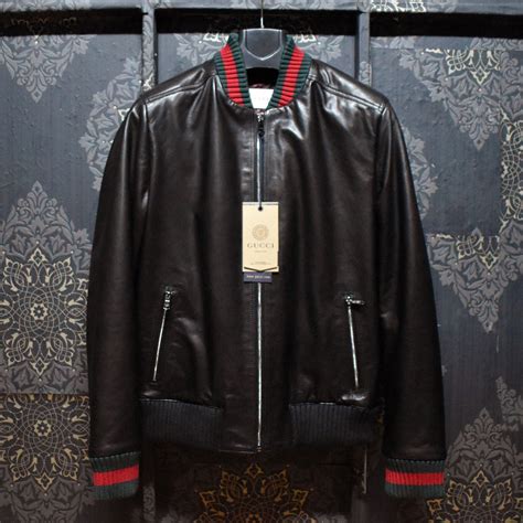 gucci leather jacket mens fake|gucci shirt counterfeit.